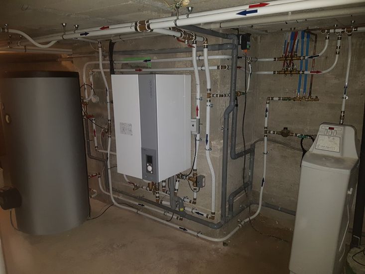 Installation de PAC dans l' Isère